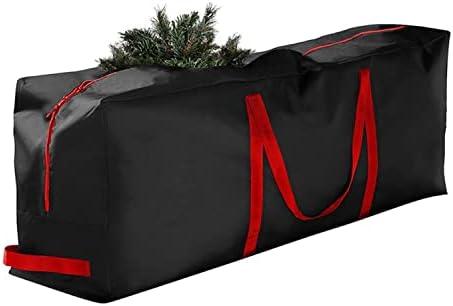 Cokino grande bolsa de armazenamento de árvore de Natal com alças reforçadas duráveis ​​e dupla