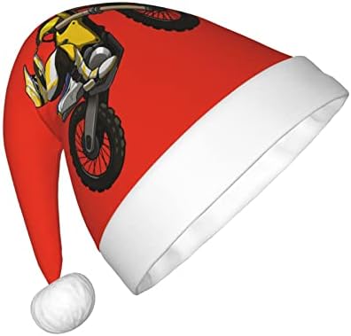 Logotipo de motocross Santa chapéu infantil chapéus de Natal Hat de Natal para o ano novo ano de ano novo Festival