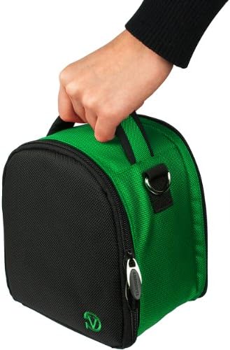 Vangoddy Laurel Forest Green Transporting Case Bag para Sony Cyber-Shot, Alpha, E-Mount, A-Mount Series Camera's