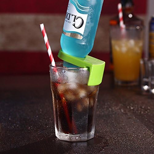 Ozzptuu Abs Drink Clips Bottle Bugress Setors Cocktail Snap para Schooner & Goblet Glasses