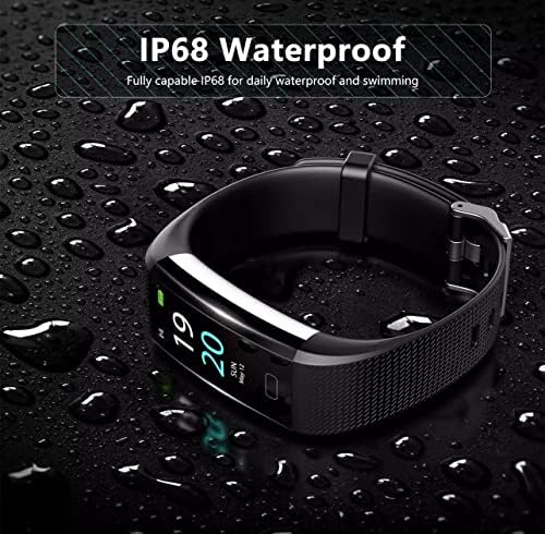 Rastreador de relógios inteligentes e fitness, unissex, GPS para Android e iOS, IP68 à prova d'água,