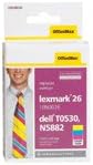 OfficeMax Tri-Color Tination Cartuction Compatível com Lexmark 26