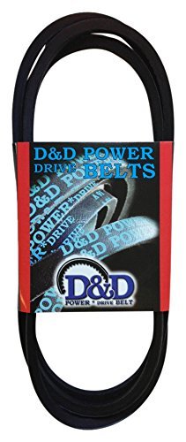D&D PowerDrive 285333 Cinturão de substituição de York Industries, comprimento de 71 , largura de 0,5