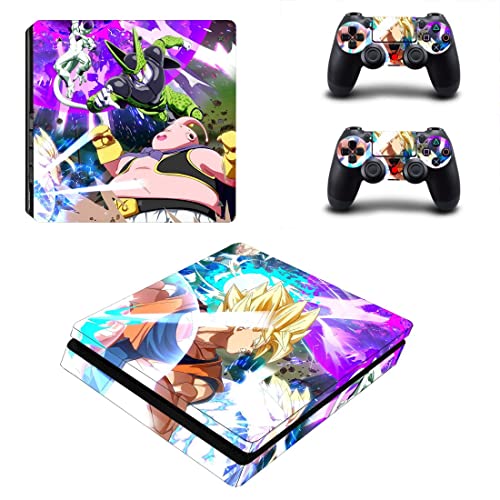 Anime Drago e Balões VIP Son Goku, Vegeta, Super Saiyan PS4 ou PS5 Skin Skinper para PlayStation 4 ou 5
