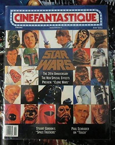 Coleção Cinefantastique! 9 edições 1983-2001! X-Files, Star Trek, Batman, 2001