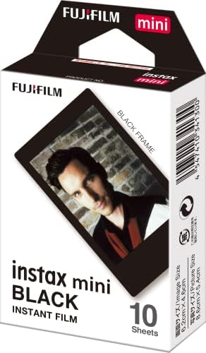 Fujifilm Instax Mini Black Film - 10 exposições