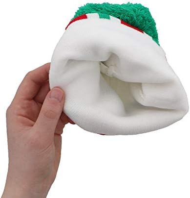 Acessórios de moto tricotar o chapéu de gorro de Natal de inverno para crianças