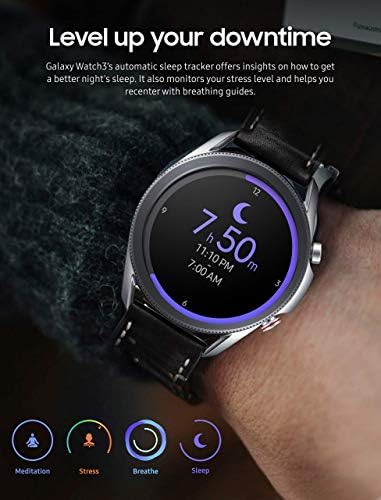 Samsung Galaxy Watch3 Watch 3 GPS Bluetooth LTE Smart com rastreamento avançado de fitness de monitoramento de