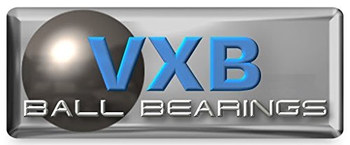 VXB Brand 3 polegada Breca preta-cheira gêmea giratória giratória com freios e haste giratória rosqueada de