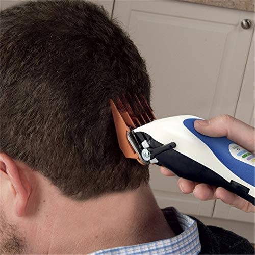 8pcs Ferramenta de fixação de conjunto de pente de limite coloridos para cortador de cabelo elétrico baleia
