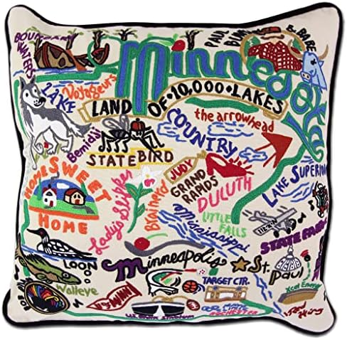 Catstudio Minnesota Bordado Decorativo Pillow