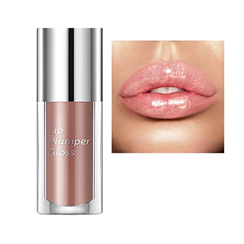 Xiahium Lip Filler Lip Gloss Flavo Lip Oil Transparent Gloss Glible Lip Lip fêmea hidratante hidratante