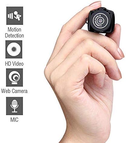 Qebidum micro mini dv dvr câmera gravadora de vídeo de vídeo para chapé de bicicleta webcam sports de caminhada