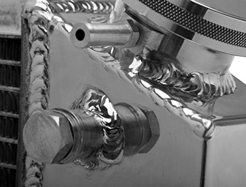 Radador de alumínio Frostbite, 3 fila, compatível com 55-59 Chevy V8 Caminhão, 3a, 3b, 235.261.265.283.322.324