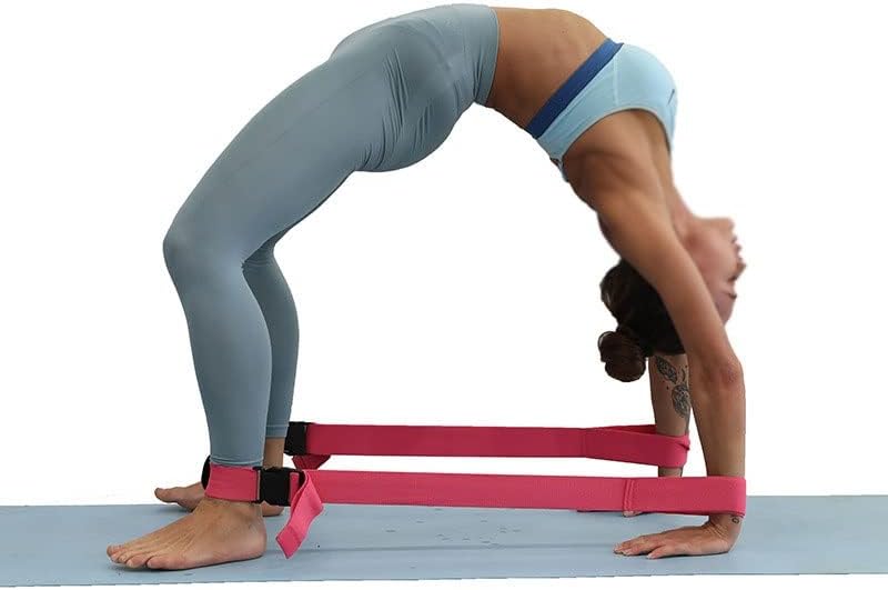 Yoga yoga yoga yoga com treinamento de tensão, equipamento de equipamento de exercício de dança elástica