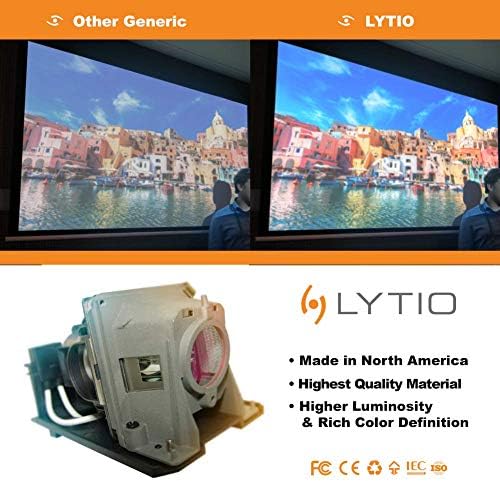 Lytio Premium para Toshiba TLPLX10 Lâmpada de projetor com alojamento TLP-LX10