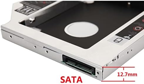 12,7mm 2º SATA Disco rígido Drive HDD SSD Optical Bay Caddy Frame Bandey para Acer Aspire 7736 7736Z 7736G