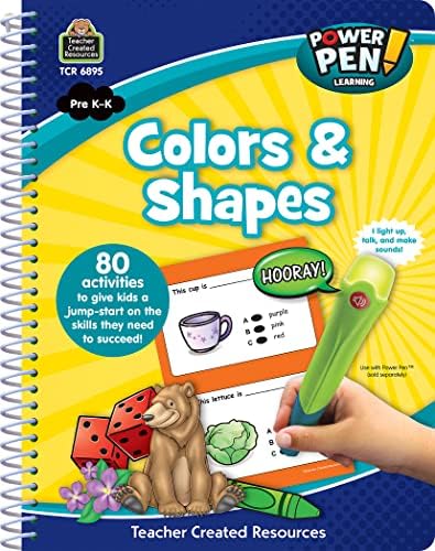 Professor criou Recursos Power Pen Learning Book, Colors & Shapes