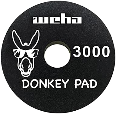 Weha 4 polegadas Donkey Quartz Face Polish Surface Polish Polish - 3000 Grit