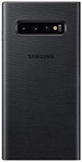 Samsung Original Galaxy S10 LED de proteção LED CASO CAPA DE PARTE - BLACK, EF -NG973PBEGWW