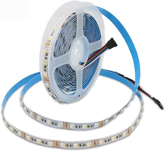 ACESSORES DE DECORAÇÃO DO LED AKSPET 10M SMD5050 60/72LEDS/M RGBW 10mm LED tira de LED de auto adesivo Ambiente