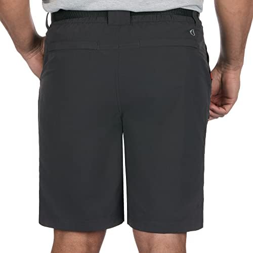 O American Outdoorsman Mens Hounding Shorts com cinto embutido ideal para todas as atividades
