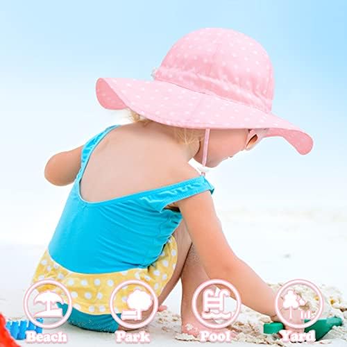 Bebê menina chapéu de sol para criança chapéu de sol