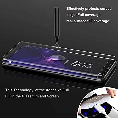 [2 pacote] Protetor de tela FGFLower para o Samsung Galaxy S20 Ultra 5g 6,9 polegadas, cobertura completa