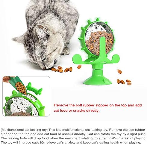 Brinquedo de gato de moinho de vento, gato provocando brinquedos interativos para animais de estimação