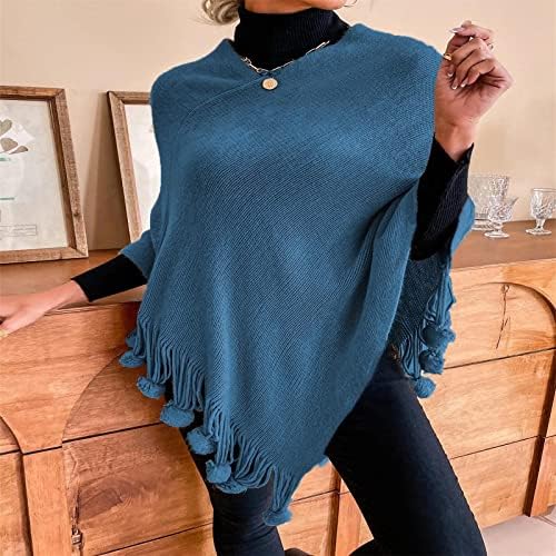 Shawl Women's Soft Knit Nyp Wrap em Gift Luxury Lace Fringe Cape Sweater Casaco Casaco