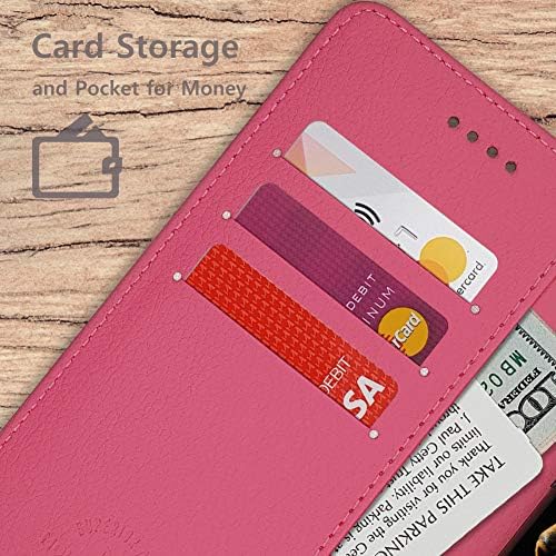 Qoosan Galaxy Note 20 Caixa de carteira para homens, dobrando a caixa de telefone de couro PU com