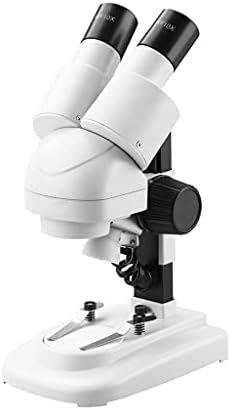 Czdyuf 2 0x / 40x Microscópio estéreo 45 ° Econfieces oculares com uma ferramenta de reparo móvel de visão