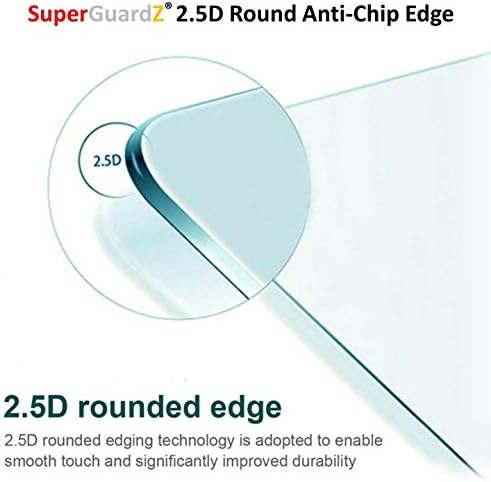 [2-PACK] Para protetor da tela Motorola Edge Anti-azul com vidro temperado, proteção ocular,