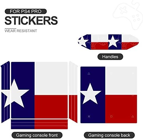 Bandeira Gtyui de peles do Texas para PS4 Controlador-Whole Corpo PVC Adesivo Cobertura Decal