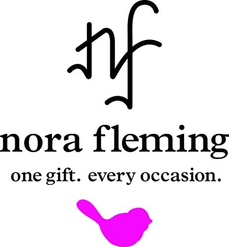 Nora Fleming Mini pintado à mão: Hoop, aí está! A233