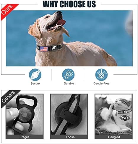 Collar de cachorro reflexivo de cães, colarinho de cachorro à prova d'água [preto], colares de cães integrados