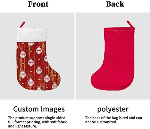 Para u projeta meias de natal decoração personalizada ornamento de Natal Party Party Christmas meias
