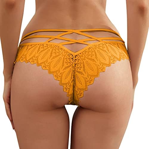 Calcinha sexy para mulheres safadas safadas de baixa cintura de baixa calcinha em v-back v-back cruzamento