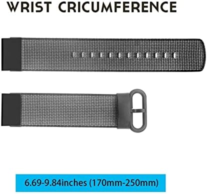 SNKB 22mm Nylon Watchband para Garmin Fenix ​​6 6x Pro pulseira Strap Fenix ​​5 5Plus 935 S60 Quatix5