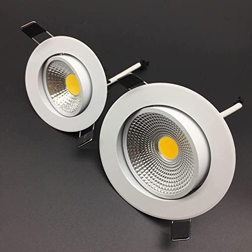 Iluminação moderna embutida 3W-12w LIVRAS DE LIVRAS LED DE LED DE LED DE LEDA INTERIOR ROINDO INTERIOR ANTI-GLARE