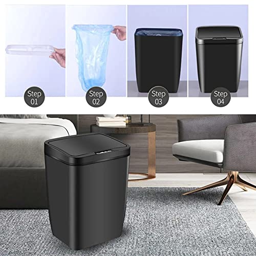 Wenlii lixo automático sem toque pode ser um lixo de lixo de movimento de movimento de indução