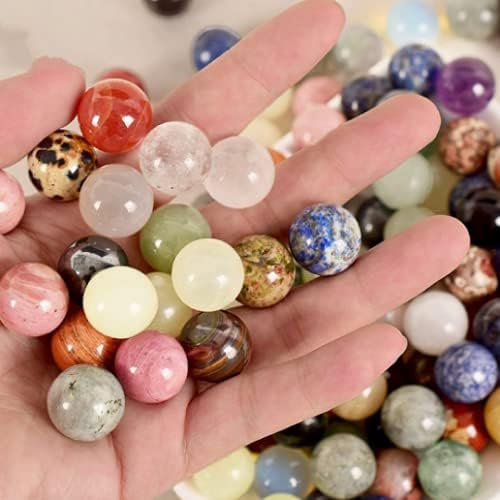 Marka Jewelry ® Undived Gemstone Sphere Sphere Set de 10 peças