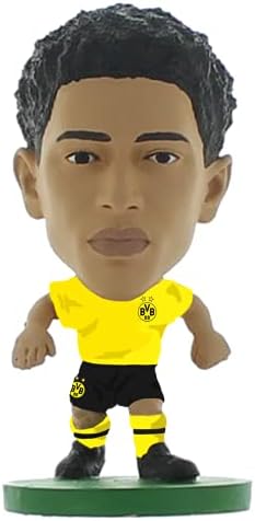 SOCCERSTARZ - Borussia Dortmund Jude Bellingham - Kit /Figuras em casa, BVB