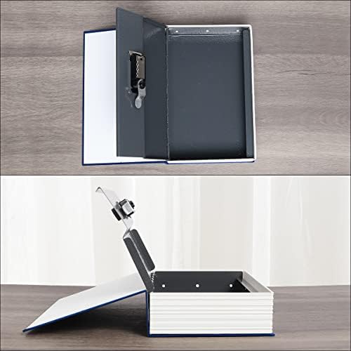 Livro Kasten Safe com trava de combinação, caixa de armazenamento segura para desvio para dinheiro