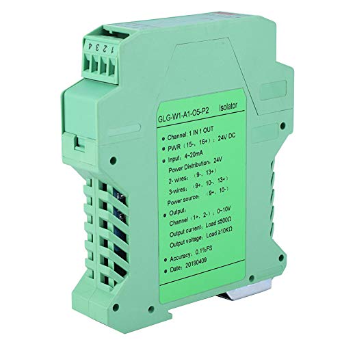 Isolador de sinal de corrente, condicionador de sinal de corrente, DC24V Isolador de corrente de corrente