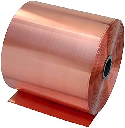 Folha de cobre de Yuesfz Folha de cobre Folha de cobre Purple Faixa de cobre roxa Bobina de cobre
