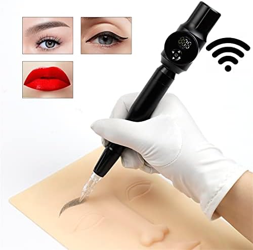 Máquina de maquiagem permanente sem fio para sobrancelhas de sombra do delineador de lips microeshading