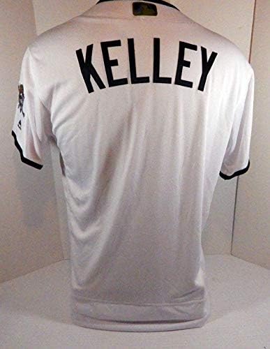 2019 Pittsburgh Pirates Christian Kelley Jogo emitiu White Jersey Memorial 150 - Jogo usou camisas MLB