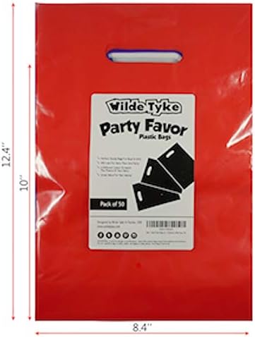 Sacos de favor da festa de Wilde Tyke para crianças sacolas de brindes de aniversário, sacolas