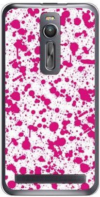 Segunda pele Maszf2-PCCL-201-Y300 Splatt White x Pink / para ZenFone 2 Ze551ml / MVNO Smartphone